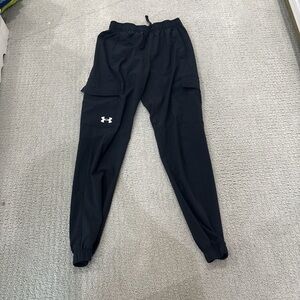 Under Armour Black Jogger Pants kids